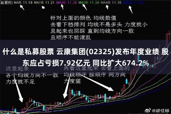 什么是私募股票 云康集团(02325)发布年度业绩 股东应占亏损7.92亿元 同比扩大674.2%