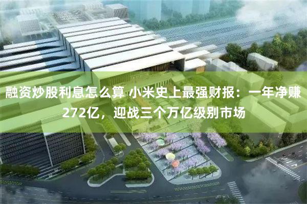 融资炒股利息怎么算 小米史上最强财报：一年净赚272亿，迎战三个万亿级别市场