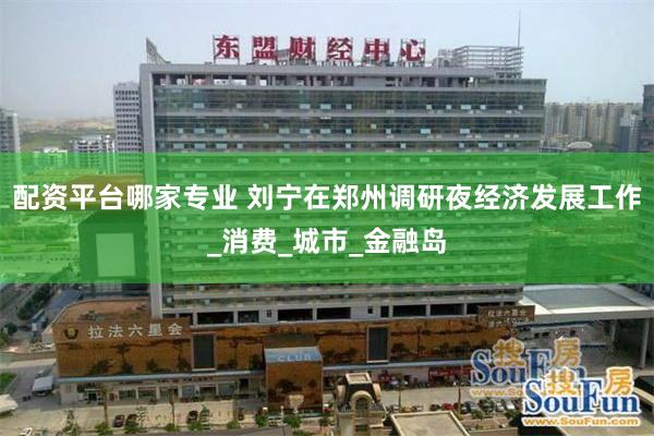 配资平台哪家专业 刘宁在郑州调研夜经济发展工作_消费_城市_金融岛