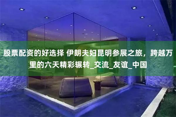 股票配资的好选择 伊朗夫妇昆明参展之旅，跨越万里的六天精彩辗转_交流_友谊_中国
